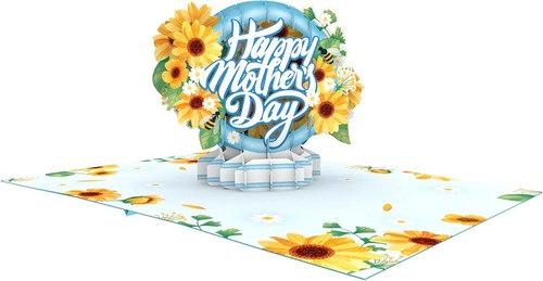 Mother day card 3d - pop, up