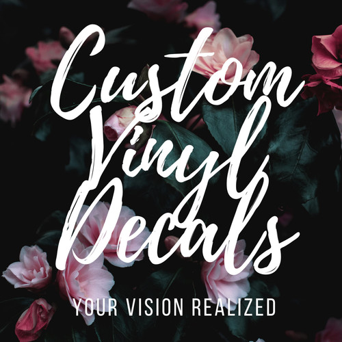 Custom vinyl sticker - vinyl,