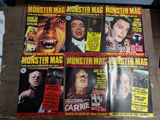 Monster Mag - Poster magazine bundle X6  #5 #6 #7  #19 #20 and #21