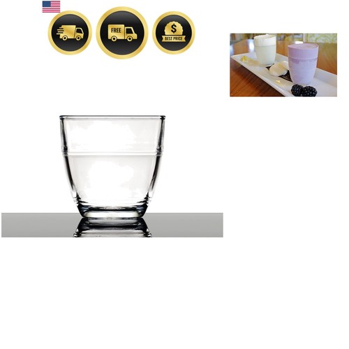 Glass tumblers set clear - 6,