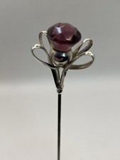 BEAUTIFUL SILVER ANTIQUE HAT PIN  BY CHARLES HORNER. (B176)
