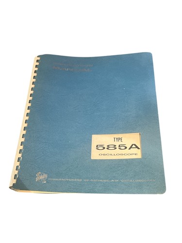 Tektronix type 585a - tektronix,