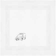 'Police Dog Van' Cotton Napkin