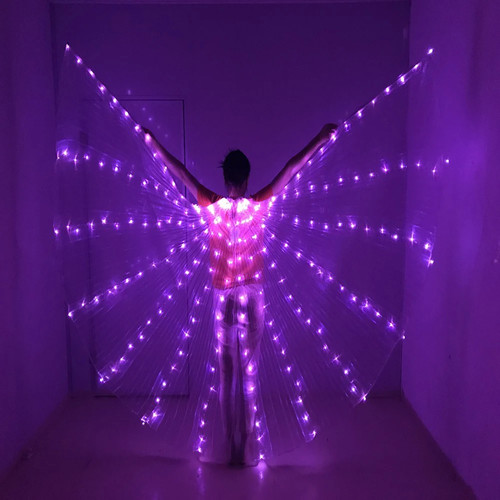 Glowing led light costume - led,