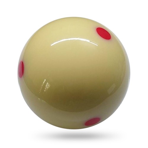 White cue ball 2mm billiard - white,