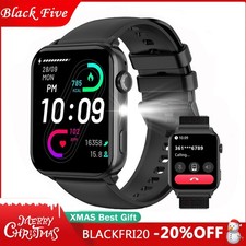 Smart Watch Women Men (Make/Answer Calls) Fitness Tracker for iPhone/ Android UK