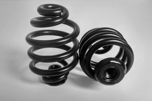 Easy fit black springs - black, 3"