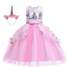 2024 Girls Unicorn Dress Up