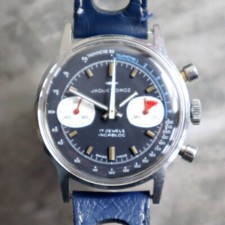 Vintage Jaquet Droz Chronograph Valjoux 7733