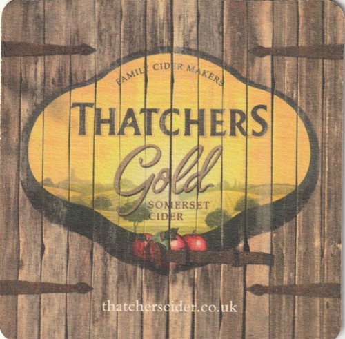 Beer mat thatchers cider - mat,
