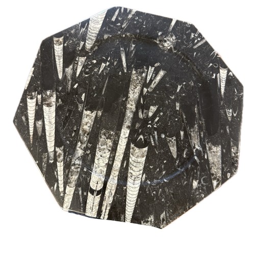 Large octagon shape - large, black