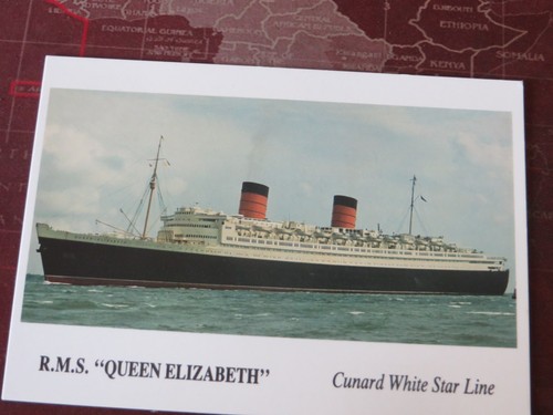 Cunard rms queen elizabeth - elizabeth,