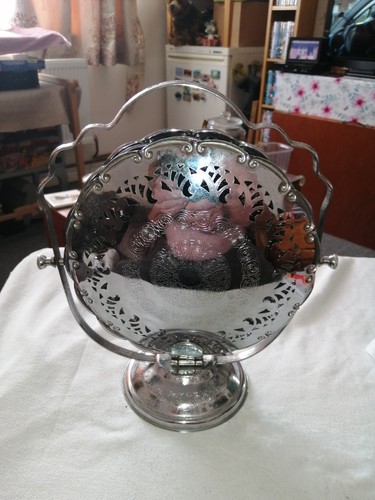 Tier chrome plated - tier, cake