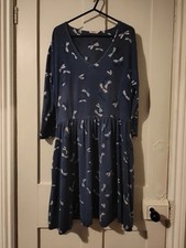 Kath Kidston Navy Dress Size