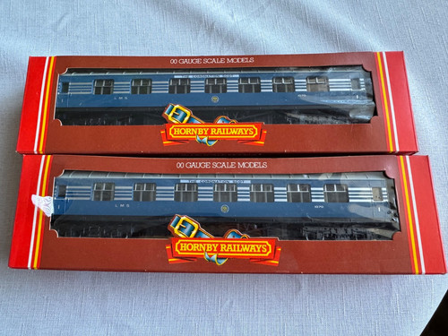 Hornby r422 blue silver - x,
