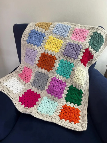 Crochet granny square - crochet,