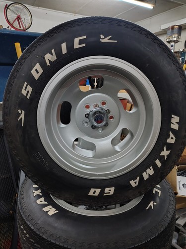 Slotted mag wheels - , tires