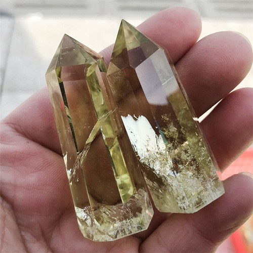 60mm natural clear - clear, citrine