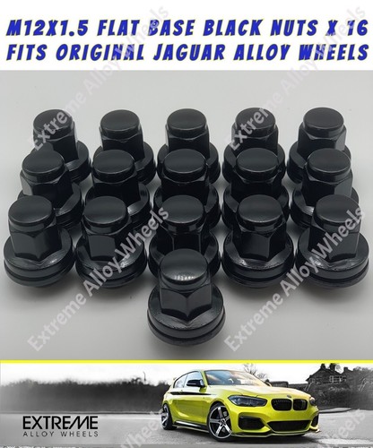 Black alloy wheel nuts fit - alloy,