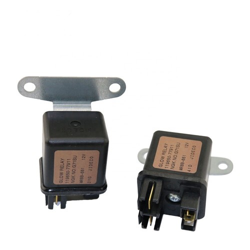 Glow plug rely - glow, rely/time