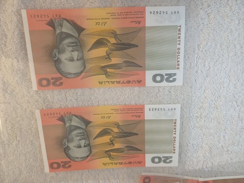 Australian banknotes unc - banknotes,
