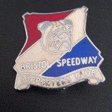 Vintage Bristol "BULLDOG" Speedway Supporters Club Enamel Badge