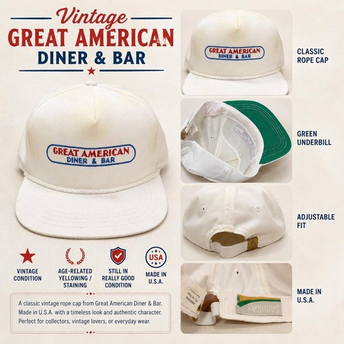 Vintage great american diner - great,