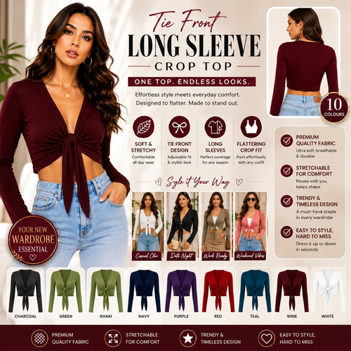 Women ladies wrap open - women,