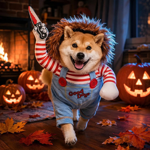 Pet halloween cosplay - halloween,