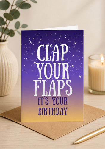 Funny birthday card for her - for, |