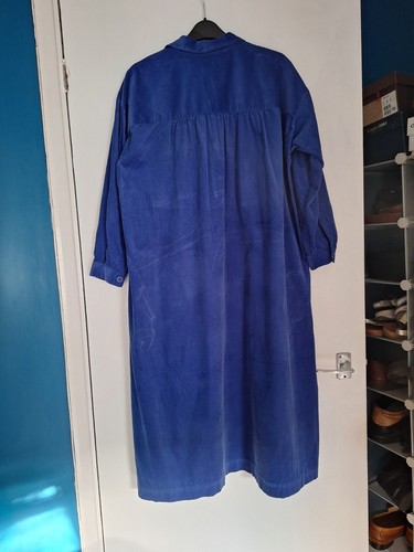 Toast fine cord dress cobalt - fine,