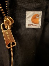 Carhartt Active Jacket. Black Medium Short Fit Fits Like A Large.. Brand New