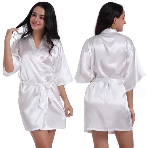 Women short satin silk - women,