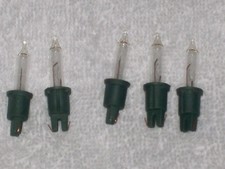 5 x Premier RB20 Clear Spare Christmas Fairy Light Bulbs 12V 1.1W Lamps Vintage