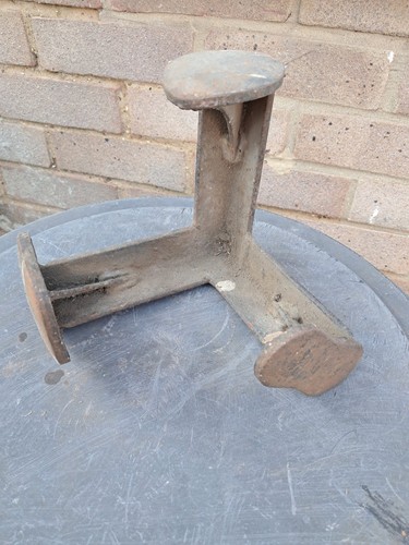 Antique cobblers sided shoe - sided,