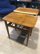 Pair of Post-War Utility Furniture CC41 Side or End Tables