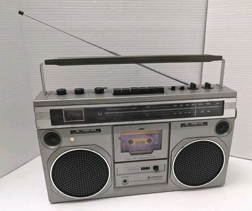 Vintage hitachi ghetto - hitachi, boom
