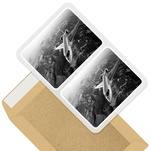 Rectangle stickers 7 - rectangle, 7.5cm