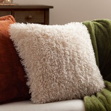 furn. Rowan Faux Fur Cushion 