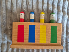 Galt Toys Wooden Pop Up Toy Play Set VGC