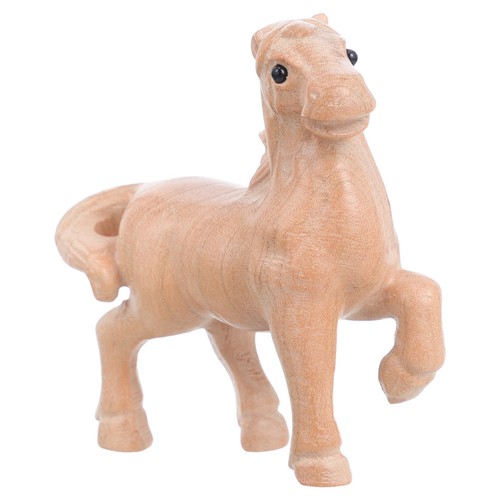Wooden horse statue - wooden, statue: