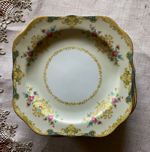 Noritake floral gold trim - floral,