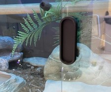 Reptile Vivarium sliding glass