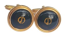 Dunhill Cufflinks Mens Gold