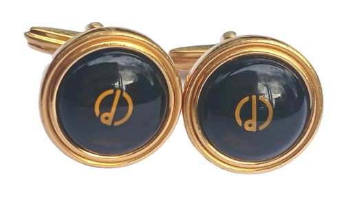 Dunhill cufflinks mens gold - cufflinks,