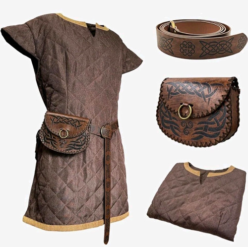 Medieval viking tunic costume - medieval,