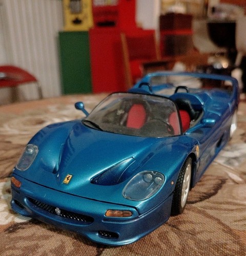 Bburago gold ferrari - ferrari, f50