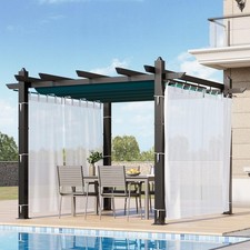 10x10 Ft Outdoor Pergola Metal