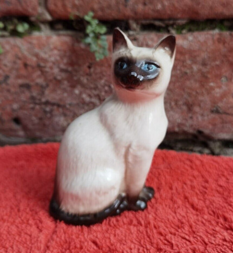 Royal doulton siamese cat - cat, 4"