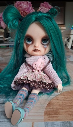 Ooak custom faceplate eye - custom, +